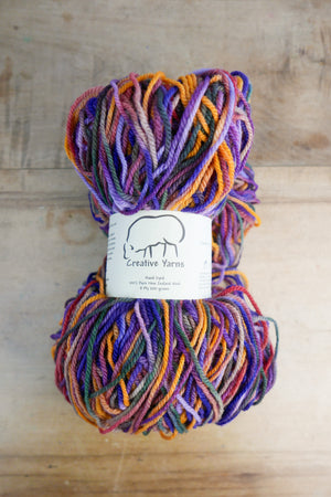 Creative Yarns - Hand Dyed NZ Wool