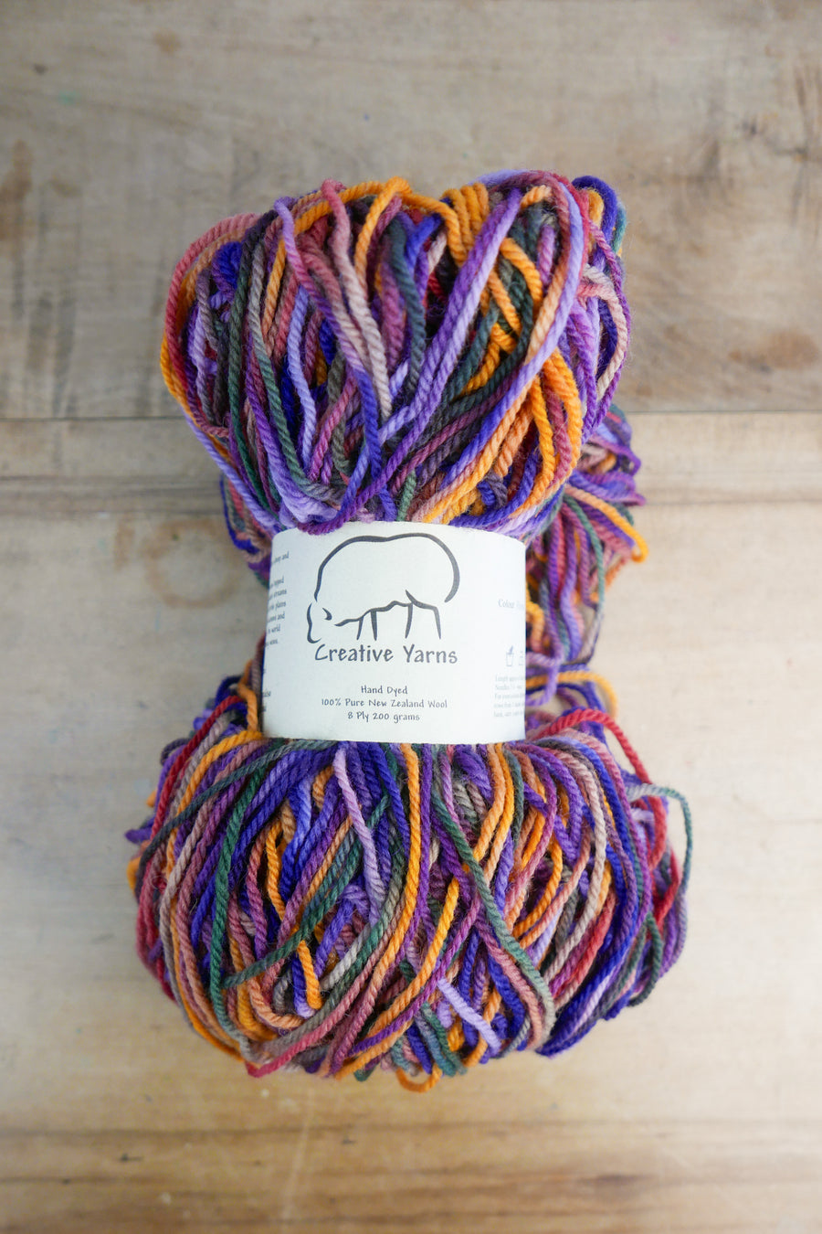 Creative Yarns - Hand Dyed NZ Wool