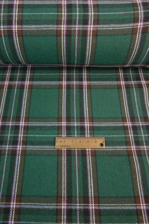 Franklin - Tartan Wool Flannel | Pine