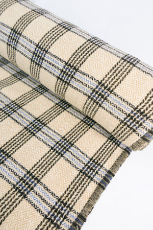 Sheffield - Brushed Wool Coating | Sand