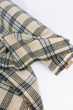 Sheffield - Brushed Wool Coating | Sand