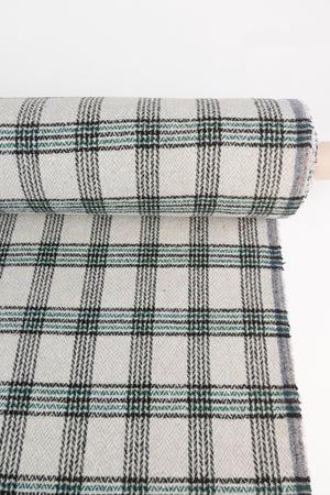 Sheffield - Brushed Wool Coating | Pebble