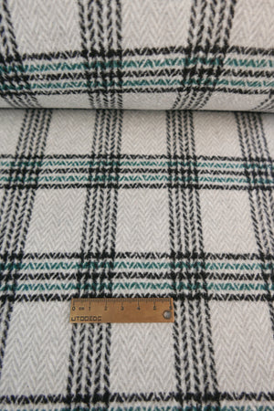 Sheffield - Brushed Wool Coating | Pebble
