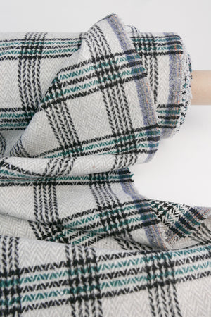 Sheffield - Brushed Wool Coating | Pebble