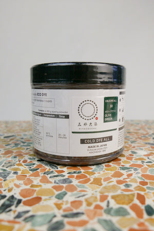 Jumbo Japanese Eco Dye | Olive Green - Cold Dye