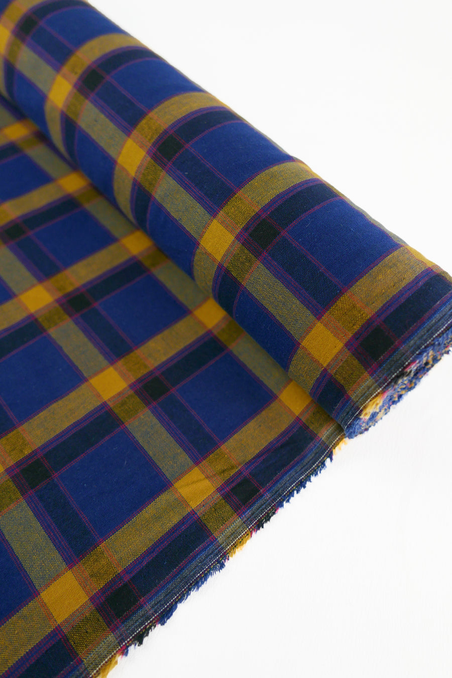 Moda - Yarn-Dyed Linen Cotton | Navy & Ochre
