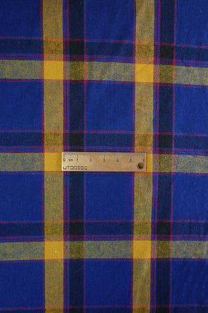 Moda - Yarn-Dyed Linen Cotton | Navy & Ochre