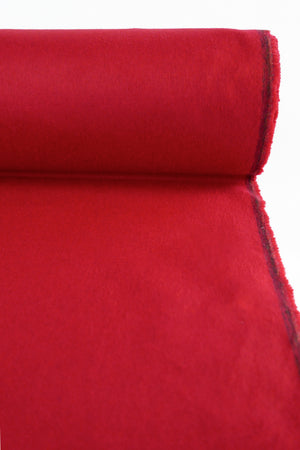Delicata - Wool Cashmere Coating | Crimson