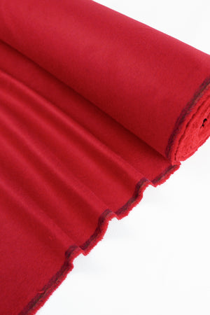 Delicata - Wool Cashmere Coating | Crimson