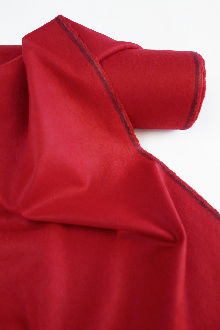 Delicata - Wool Cashmere Coating | Crimson