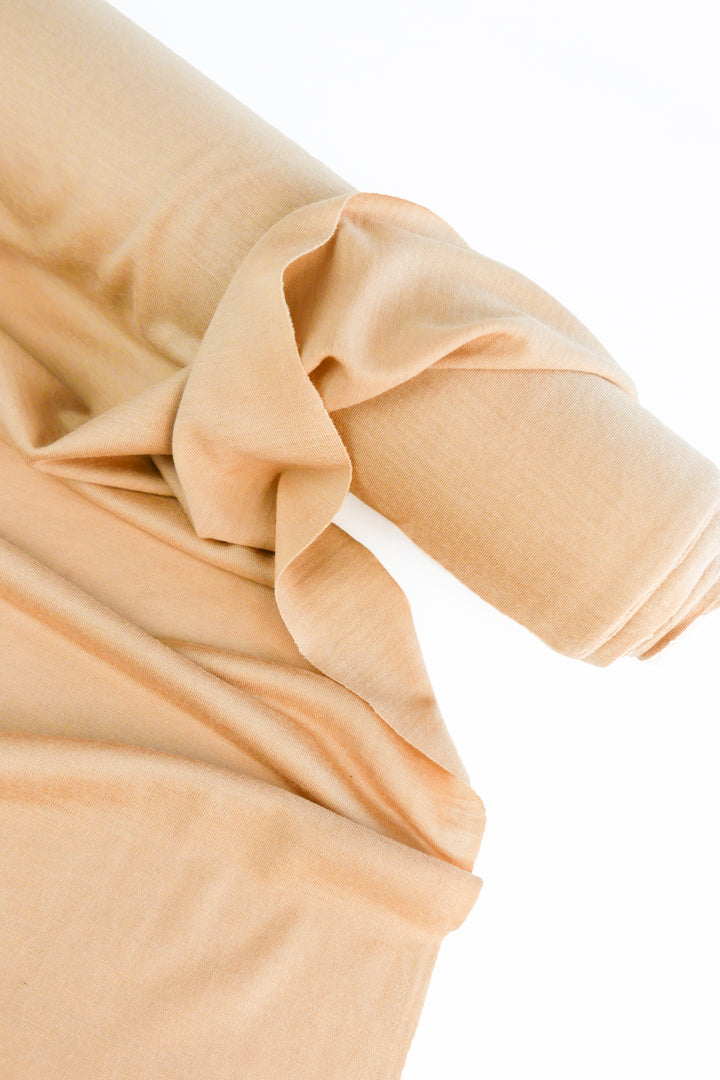 Laina - Italian Merino Jersey | Camel