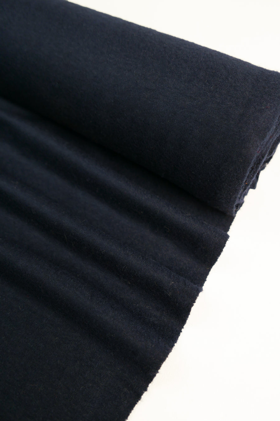 Beverley - Boiled Wool | Navy (LAST CUT - 2.6M)