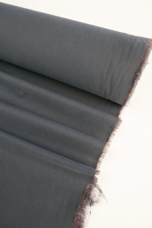 Peach Typewriter - Sandwashed Cotton | Hazy Blue