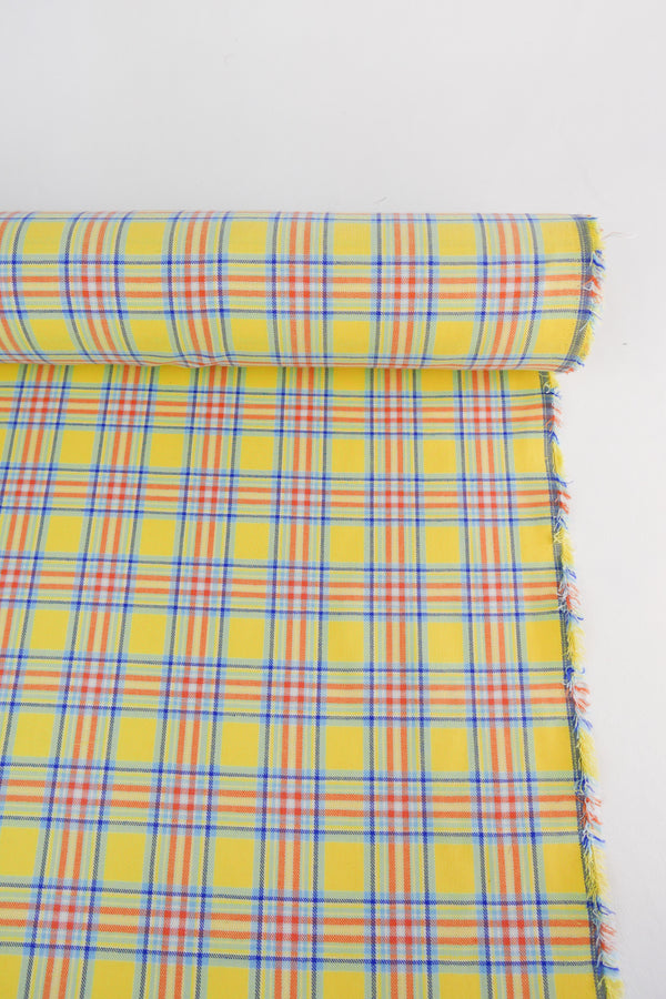 Allie - Yarn Dyed Cotton | Lemon