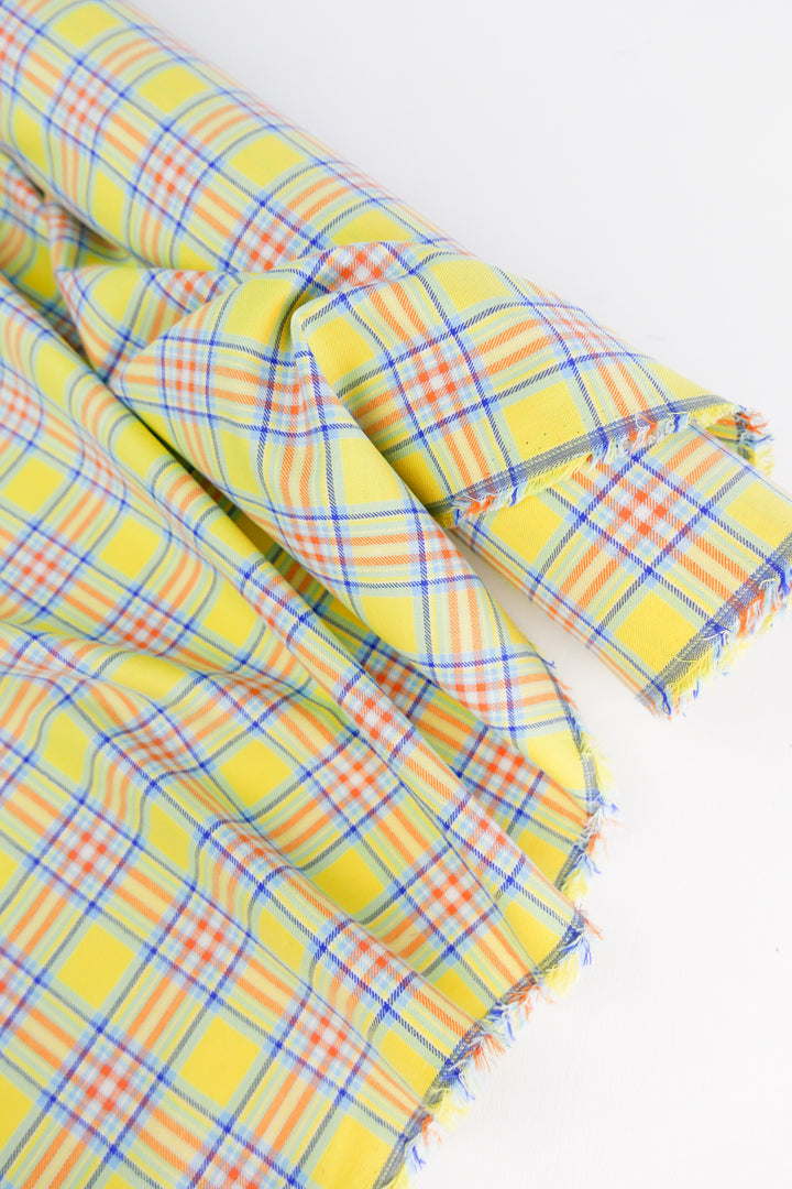 Allie - Yarn Dyed Cotton | Lemon