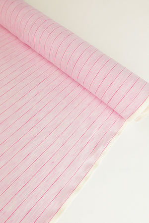 Ottavia - Japanese Basketweave Linen | Sherbet Pink