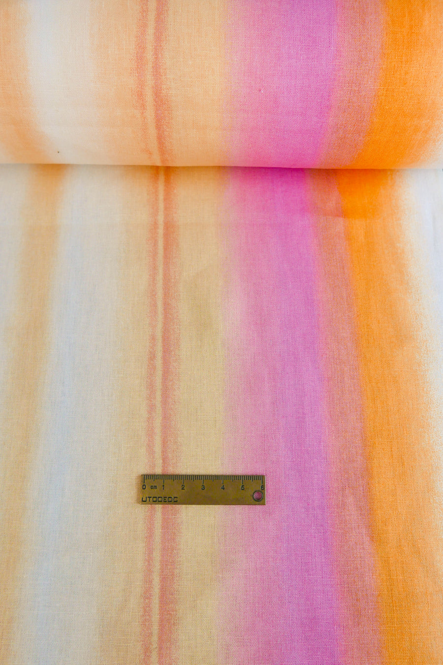 Sunset Stripe - Linen Cotton | Sunset