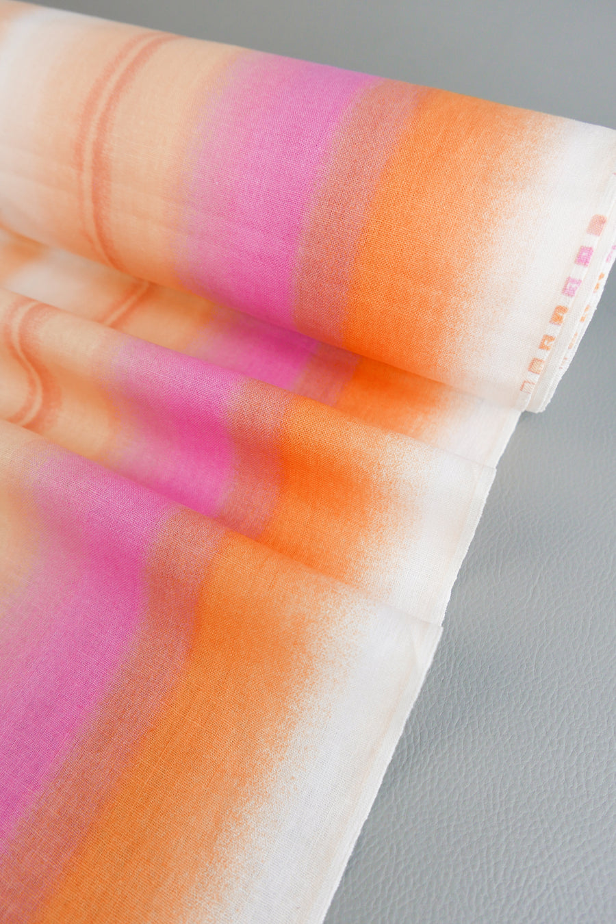 Sunset Stripe - Linen Cotton | Sunset