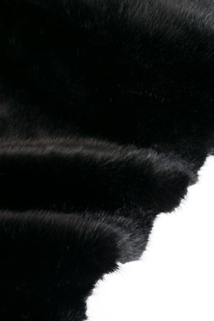 Vino - Korean Faux Fur | Black