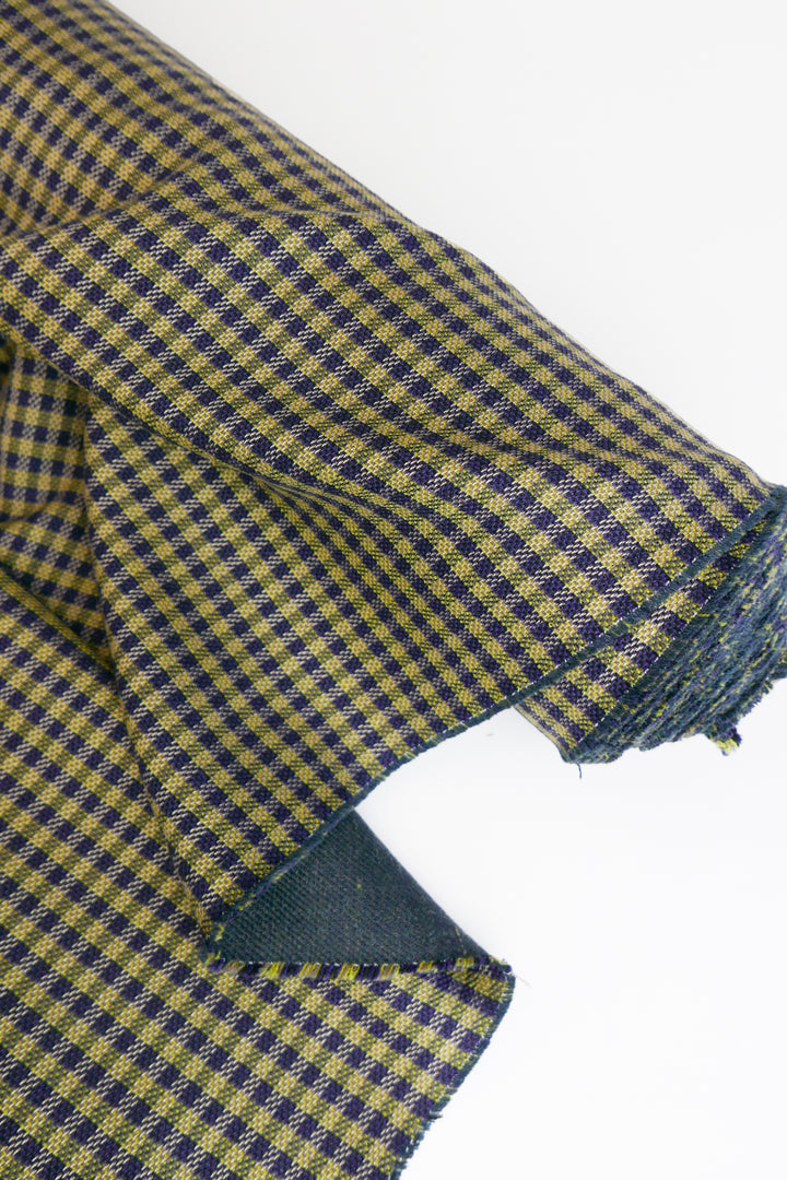 Alberto - Double-Woven Wool Flannel | Grape