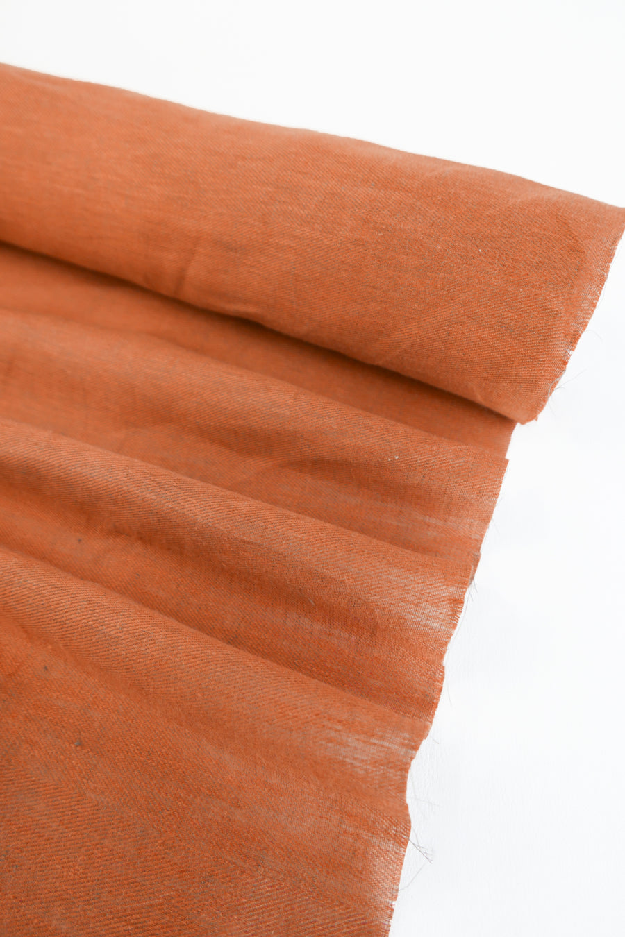 Sirocco - Turkish Glazed Linen | Tamarind (LAST CUT - 2M)