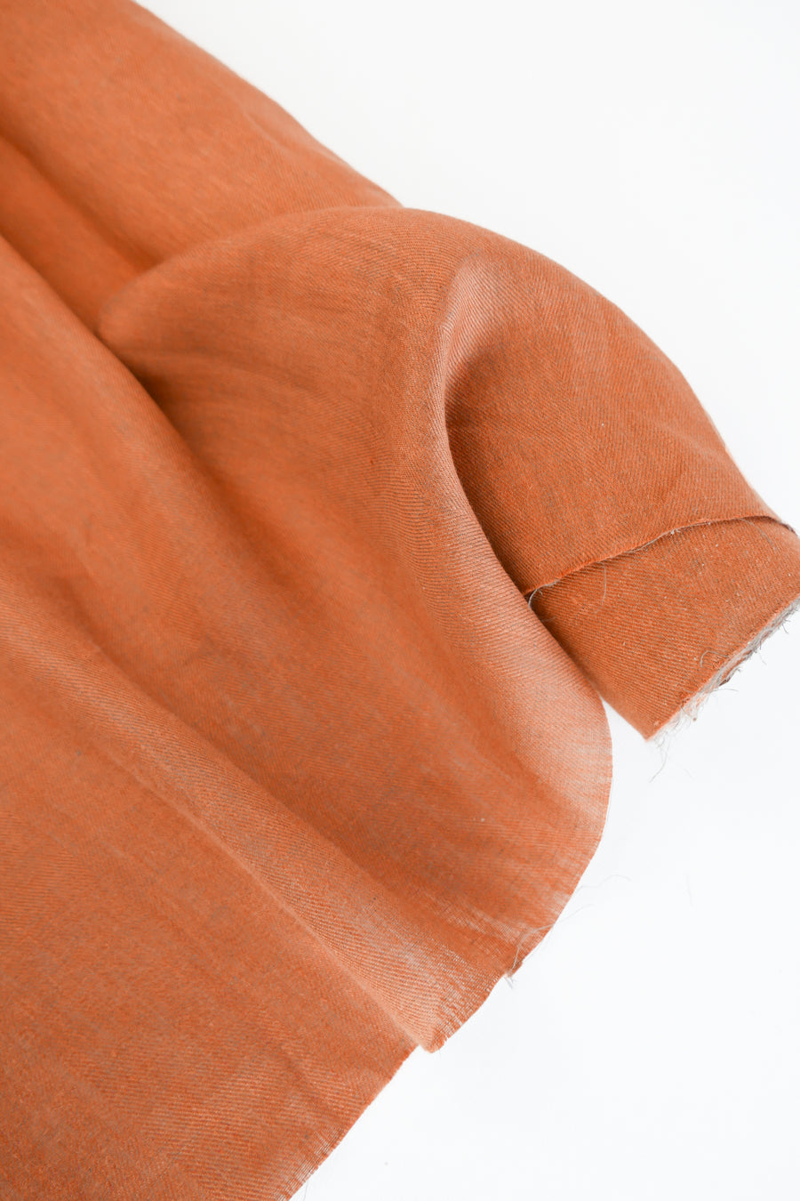 Sirocco - Turkish Glazed Linen | Tamarind (LAST CUT - 2M)