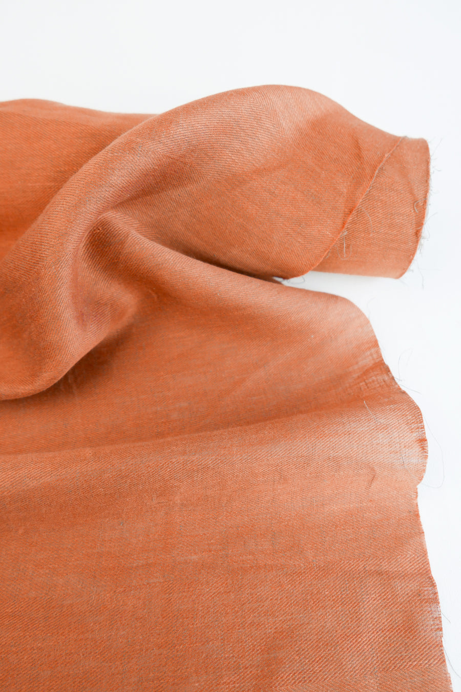 Sirocco - Turkish Glazed Linen | Tamarind (LAST CUT - 2M)