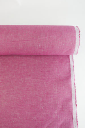 Sirocco - Turkish Glazed Linen | Hibiscus