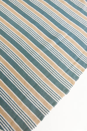 Nautical Stripe - Australian Knit | Sage