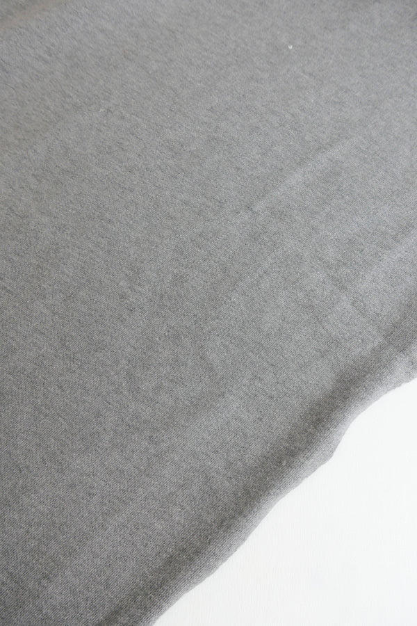 Australian Brushed Sweatshirting | Grey Melange (2.8M)