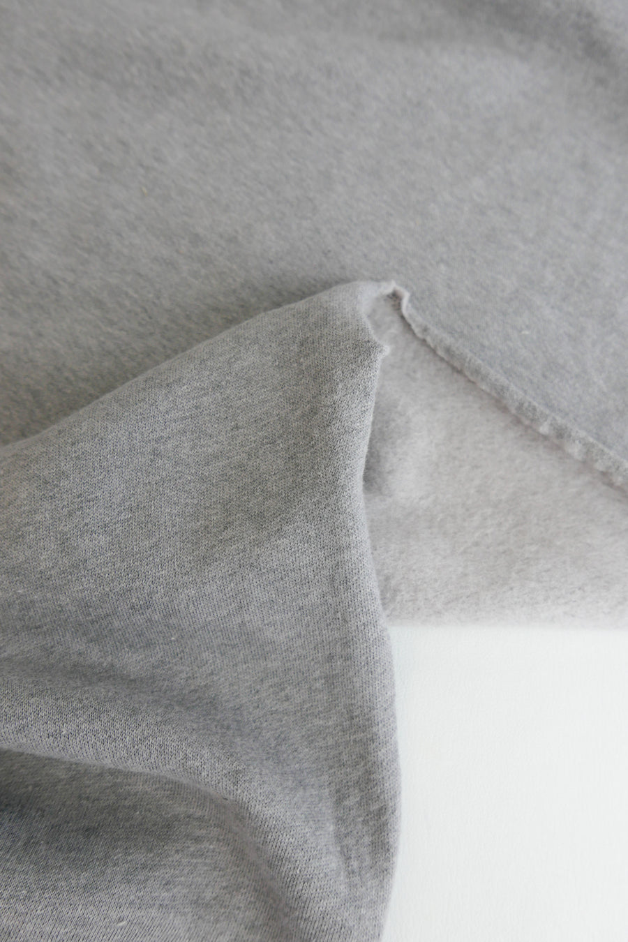 Australian Brushed Sweatshirting | Grey Melange
