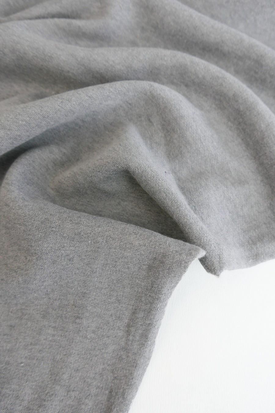 Australian Brushed Sweatshirting | Grey Melange
