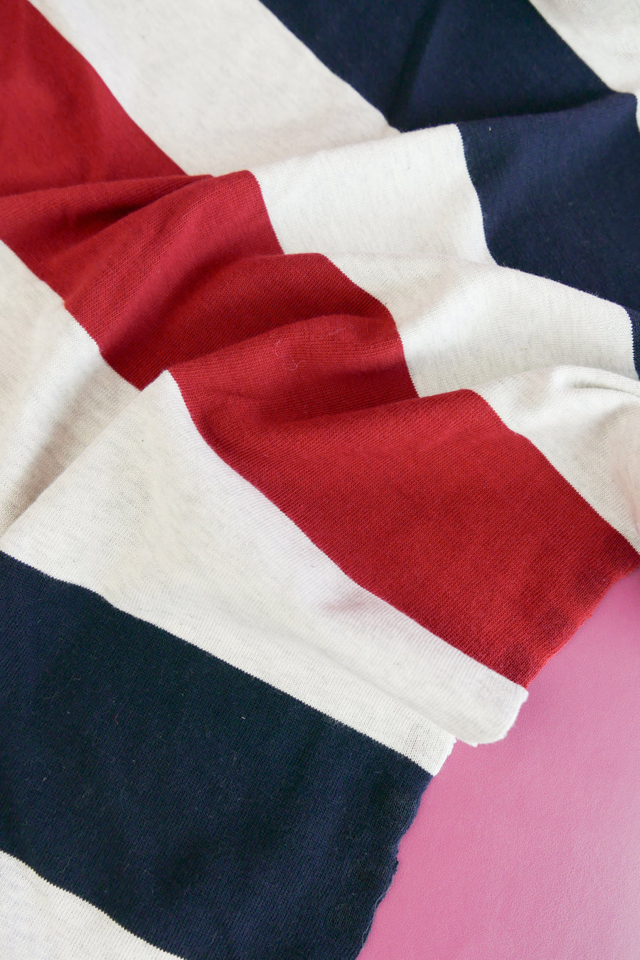 Wyatt - Australian Combed Cotton Knit | Rugby Stripe