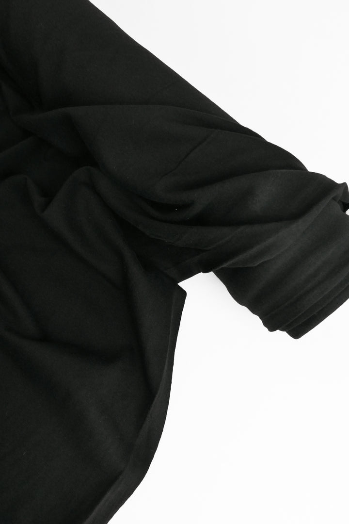Xavier - Cotton Jersey | Black