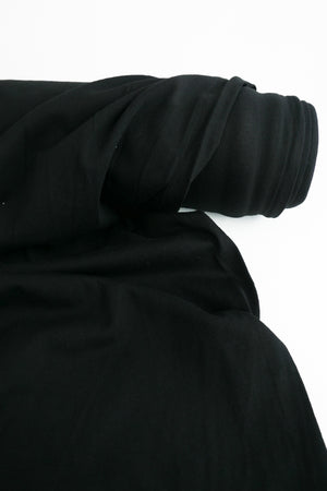 Xavier - Cotton Jersey | Black