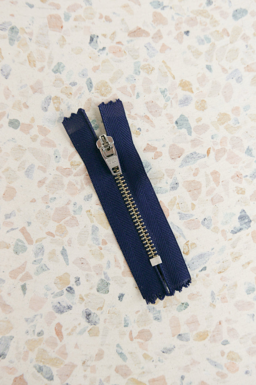 YKK 6cm Metal Zip | Indigo