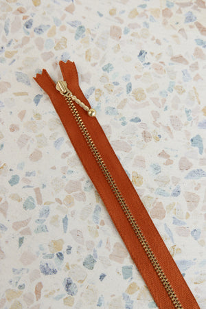 YKK 90cm Metal Zip With Toggle | Spice