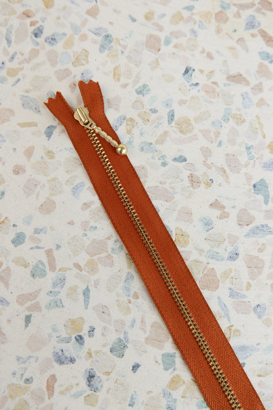 YKK 90cm Metal Zip With Toggle | Spice