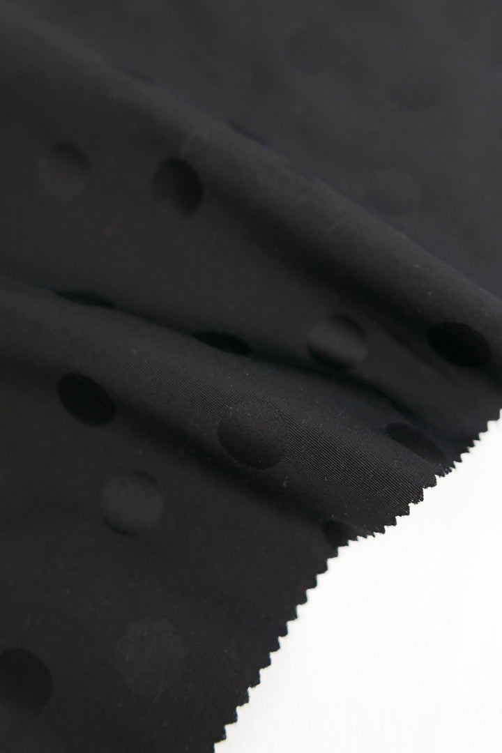 Spot Silk Jacquard | Tuxedo