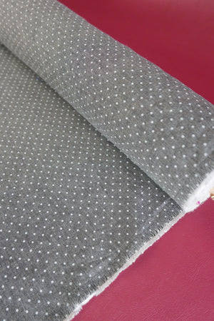 Dot Chambray Denim | Charcoal