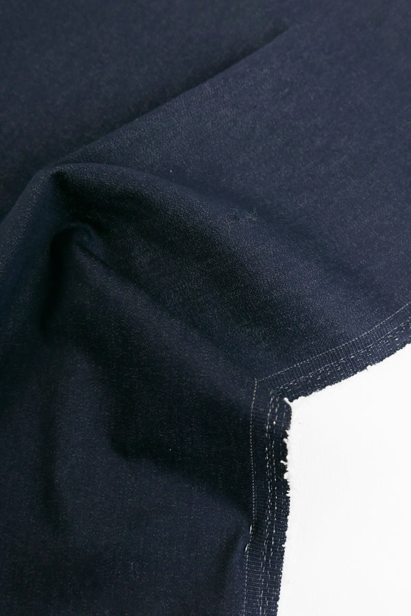Leanne - Plated Stretch Denim | Indigo
