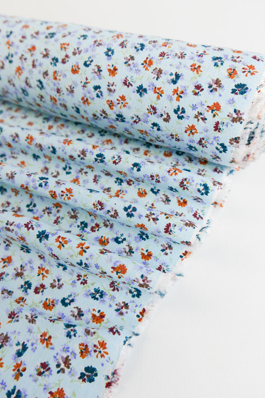 Hydrangea - German Viscose Crepe | Blue Garden