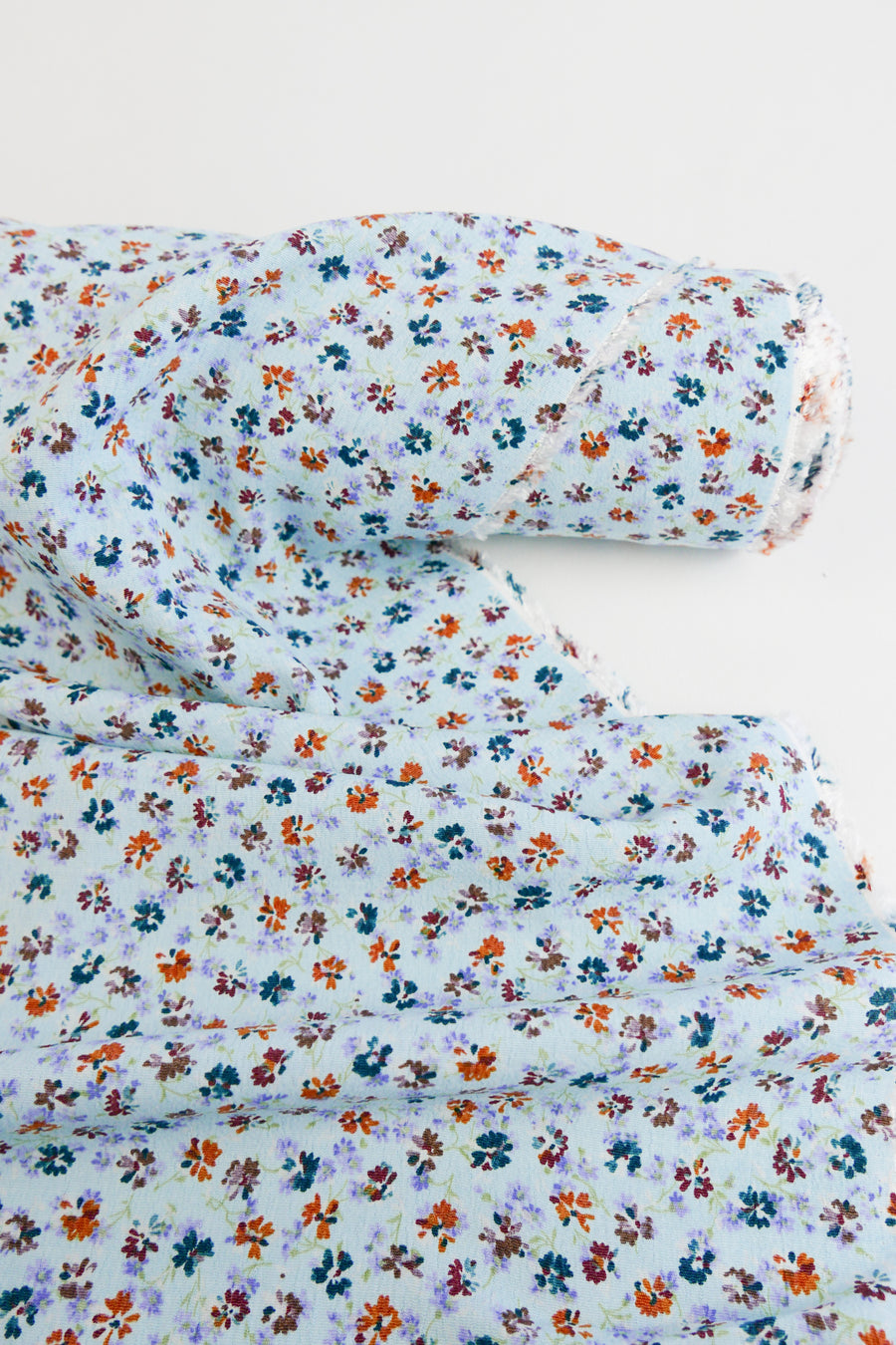 Hydrangea - German Viscose Crepe | Blue Garden