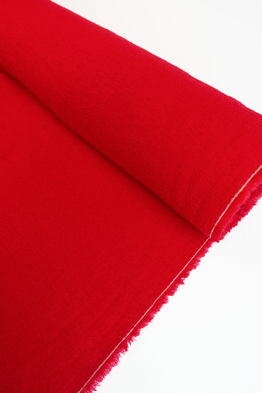 Cherry - Textured Crepe | Cardinal