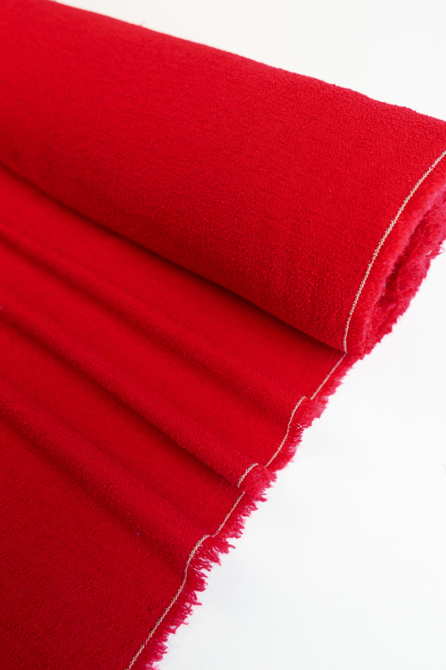 Cherry - Textured Crepe | Cardinal