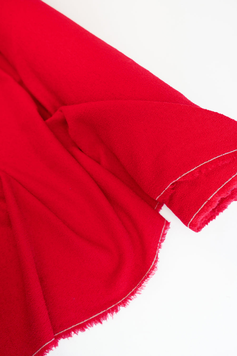 Cherry - Textured Crepe | Cardinal