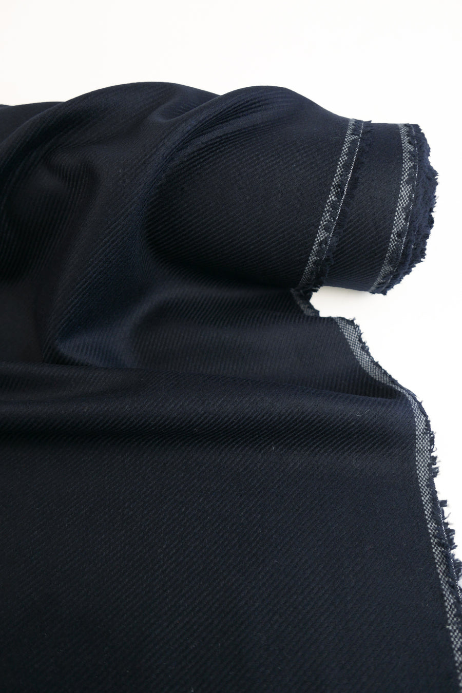 Bleu - Italian Silk Wool Flannel