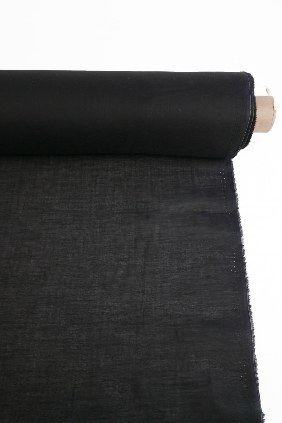 Japanese Polished Cotton Voile | Classic Black