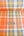Vista - Yarn Dyed Linen Check | Tangerine