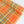 Vista - Yarn Dyed Linen Check | Tangerine